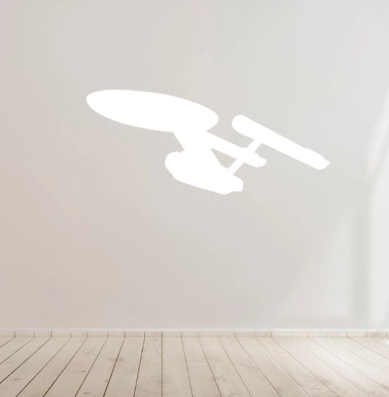 Enterprise Star Trek - Vinyl Decal Sticker for Home, wall, décor, bar, room