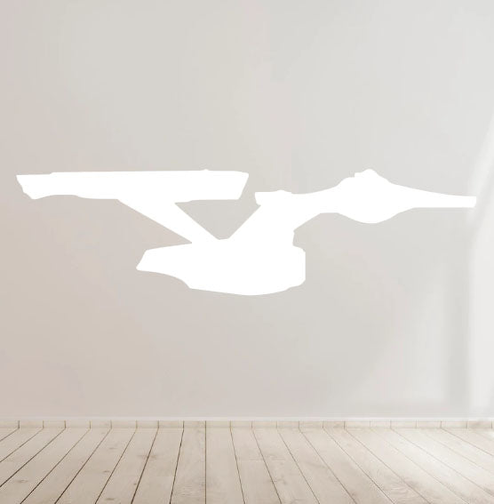 Enterprise Star Trek 1979 - Vinyl Decal Sticker for Home, wall, décor, bar, room