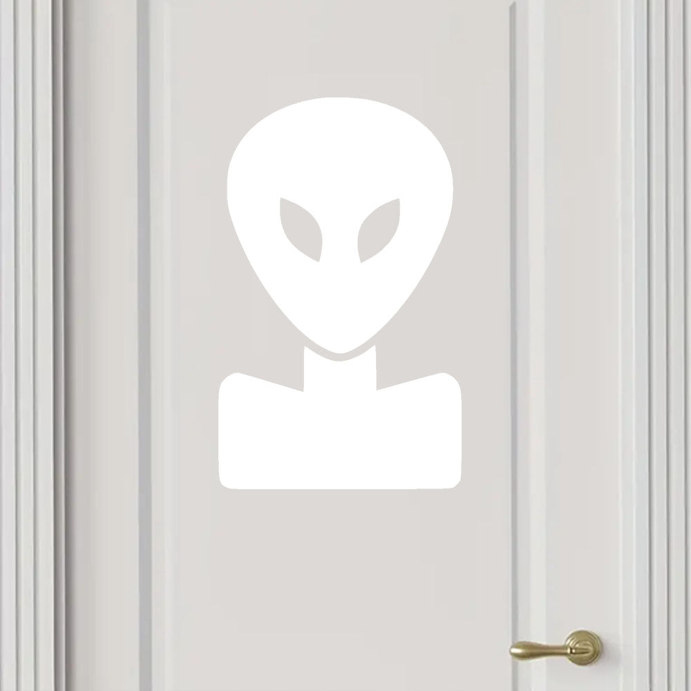Alien Space Sticker Car Decal Window Laptop Kids room Waterproof UK