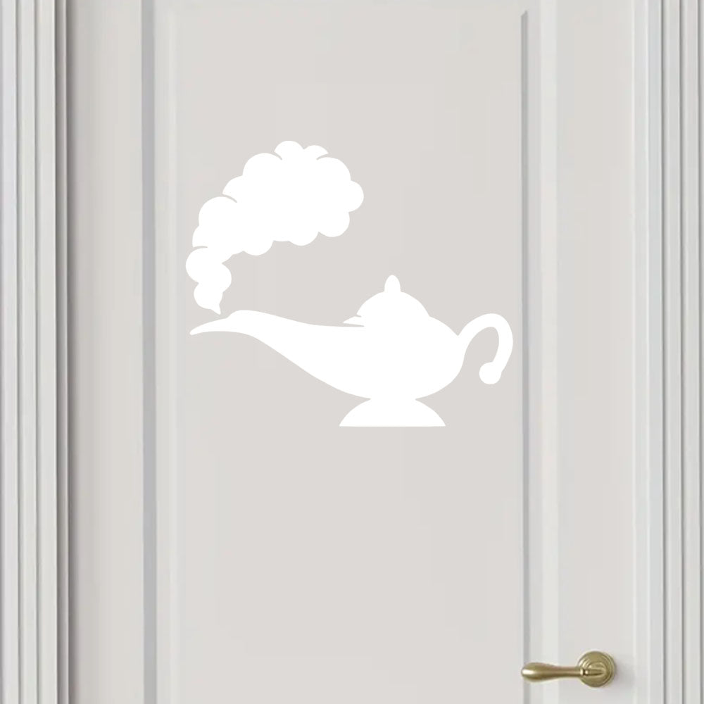 Genie Lamp Aladdin Vinyl Decal Sticker for Home, wall, décor, bar, Car, bedroom