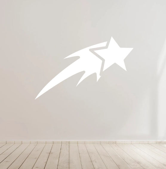 Shooting Star Vinyl Decal for Car laptop Window Bumper Wall Truck