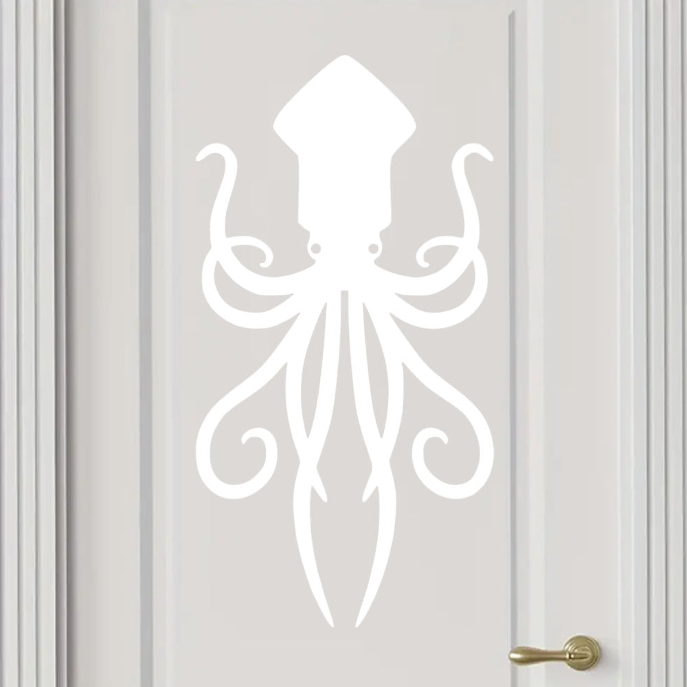 Squid Vinyl Decal Sticker for Home, wall, décor, bar, café