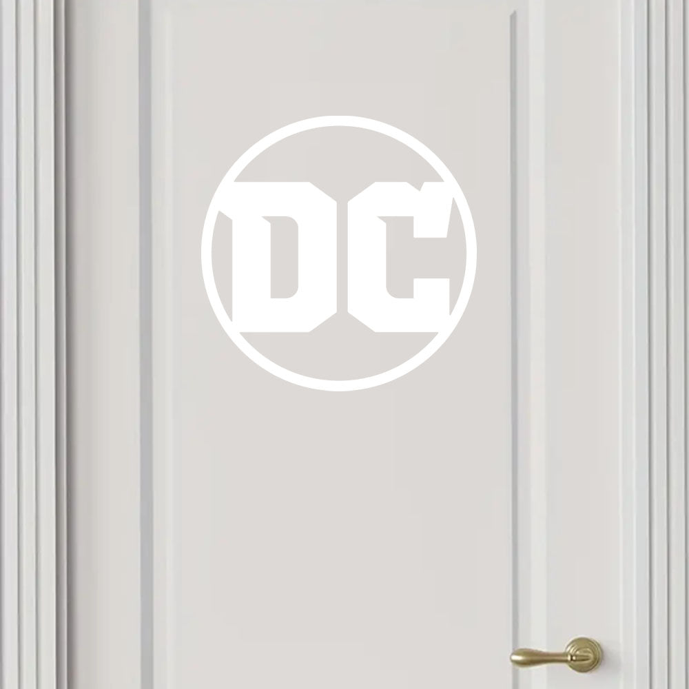 DC Comic Superhero Logo Vinyl Decal Sticker for Home, wall, décor, bar