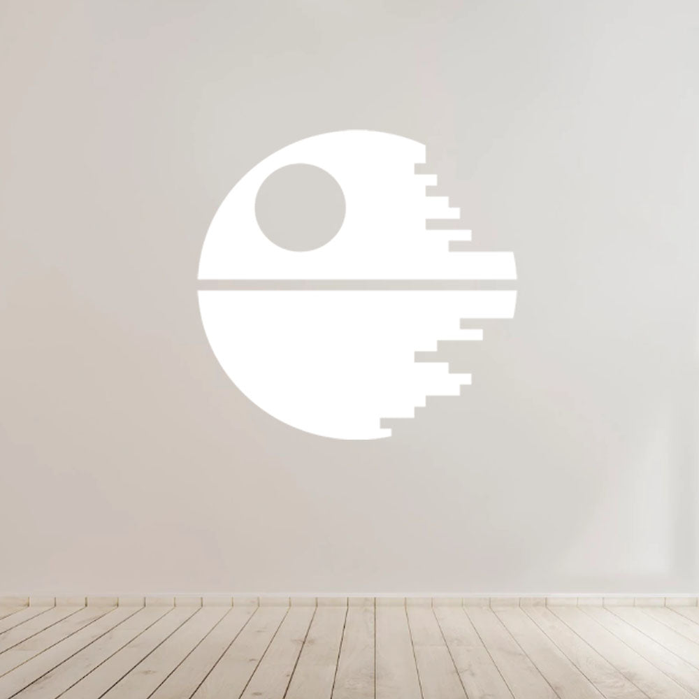 Star Wars Death Star - Vinyl Decal Sticker for Home, wall, décor, room