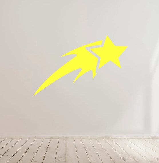 Shooting Star Vinyl Decal for Car laptop Window Bumper Wall Truck