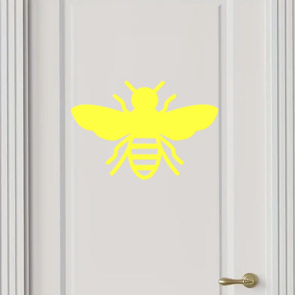 Bumble Bee Silhouette Art Vinyl Decals Car Window Bumper Waterproof Stickers