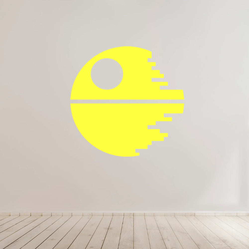 Star Wars Death Star - Vinyl Decal Sticker for Home, wall, décor, room