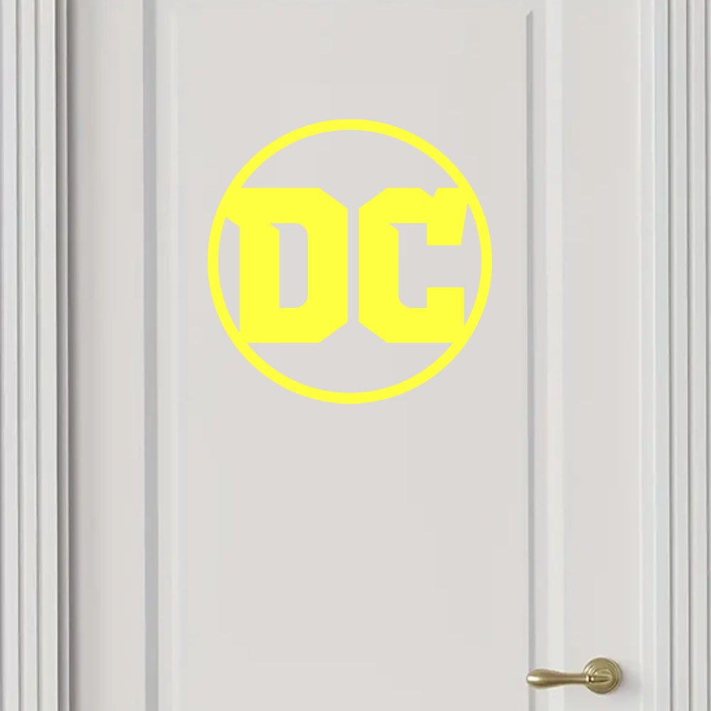 DC Comic Superhero Logo Vinyl Decal Sticker for Home, wall, décor, bar