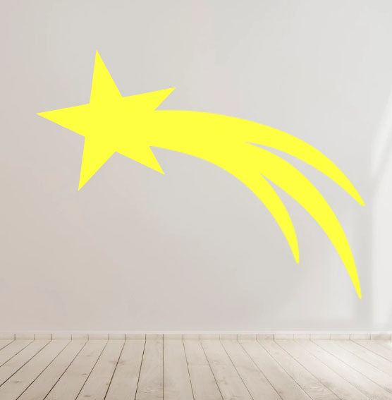 Shooting Star Vinyl Decal for Car laptop Window Bumper Wall Truck