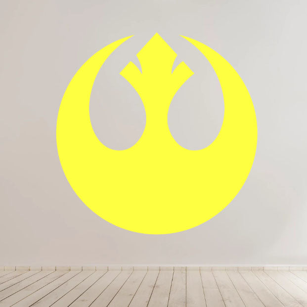 Rebel Alliance Star Wars Vinyl Decal Sticker for Home, wall, décor, bar, room