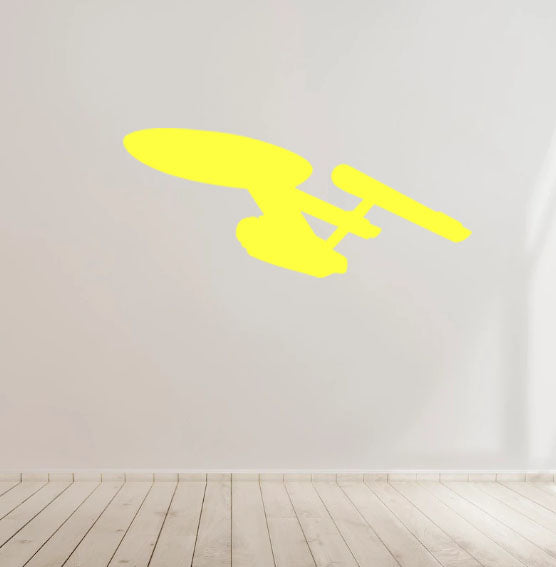 Enterprise Star Trek - Vinyl Decal Sticker for Home, wall, décor, bar, room
