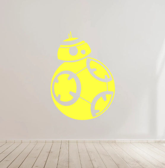 BB8 star wars Stickers Deca Robot Window Car Room Kids Waterproof UK