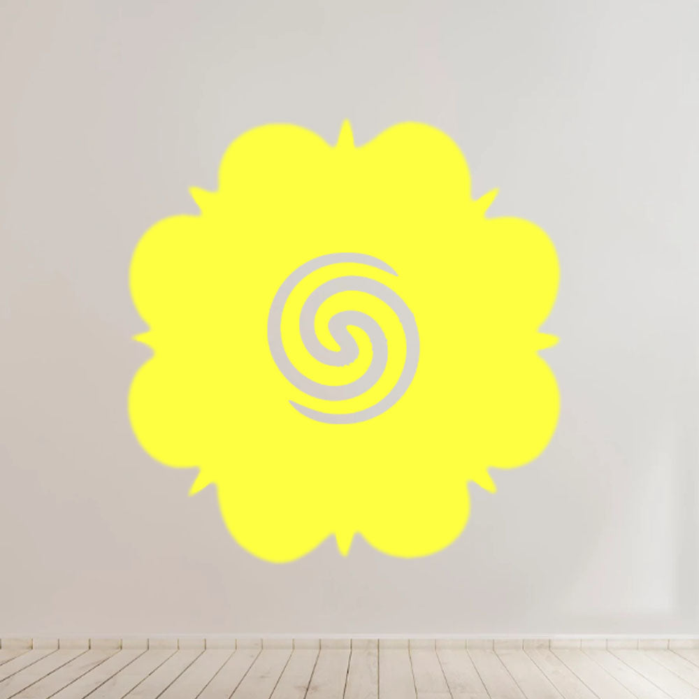 Borneo Rose Flower Tribal Vinyl Decal for Car laptop Window Bumper Wall Truck