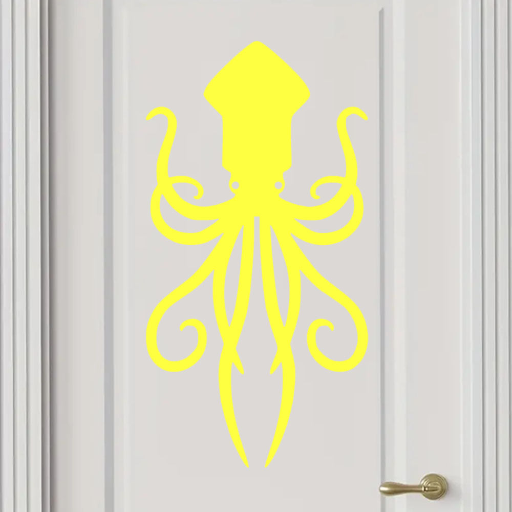 Squid Vinyl Decal Sticker for Home, wall, décor, bar, café