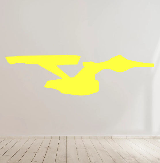 Enterprise Star Trek 1979 - Vinyl Decal Sticker for Home, wall, décor, bar, room