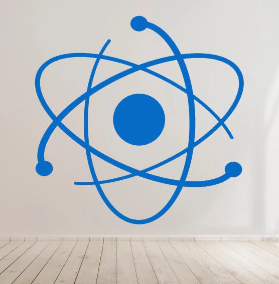 Atom Science Space Vinyl Decal Wall Car Laptop Truck Bumper Window Decor
