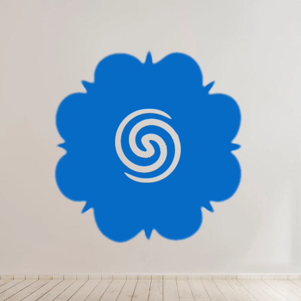 Borneo Rose Flower Tribal Vinyl Decal for Car laptop Window Bumper Wall Truck