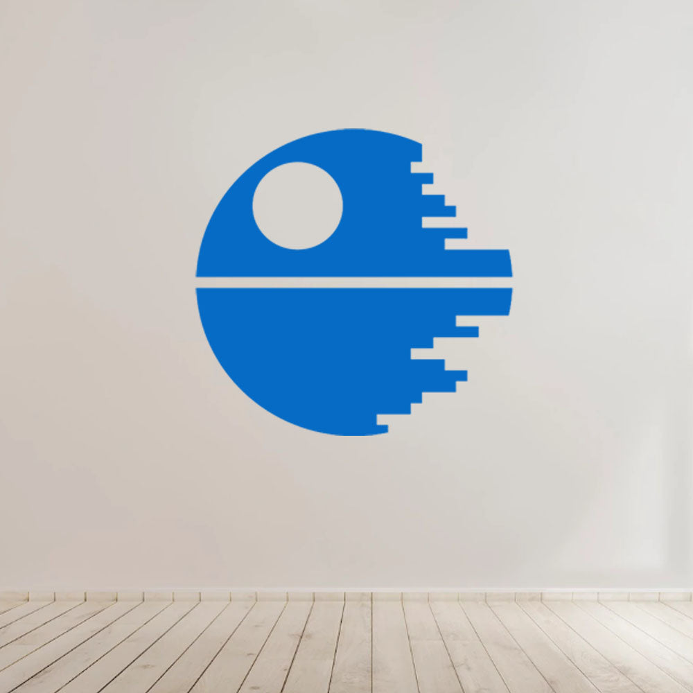 Star Wars Death Star - Vinyl Decal Sticker for Home, wall, décor, room