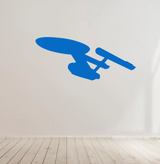 Enterprise Star Trek - Vinyl Decal Sticker for Home, wall, décor, bar, room