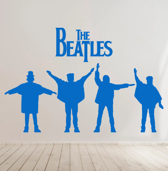 The Beatles - Vinyl Decal Sticker for Home, wall, décor, bar, laptop, Mac Air