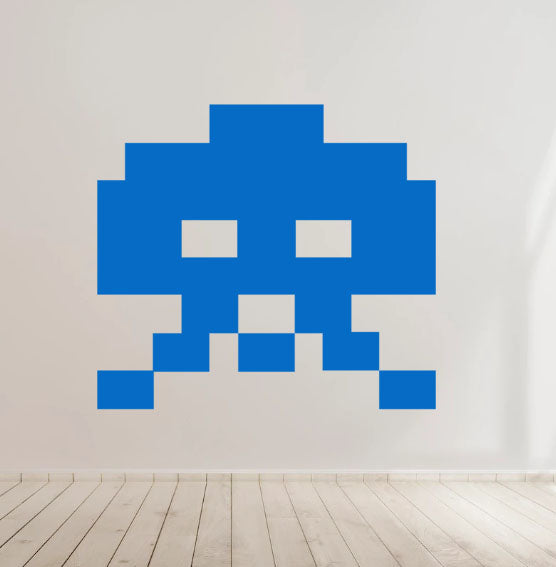 Space invaders Vinyl Decal for Car laptop Window Bumper Wall Truck Kids room