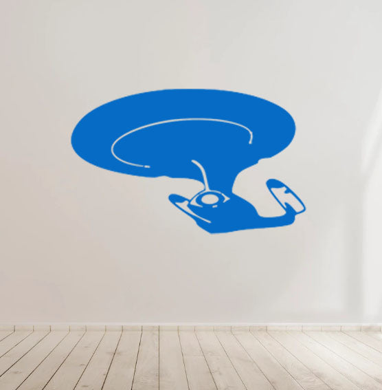 Enterprise Star Trek - Vinyl Decal Sticker for Home, wall, décor, bar, room