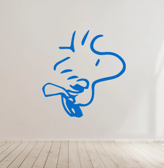 Woodstock Snoopy Cartoon Vinyl Decal Sticker for Home, wall, décor, bar, bedroom
