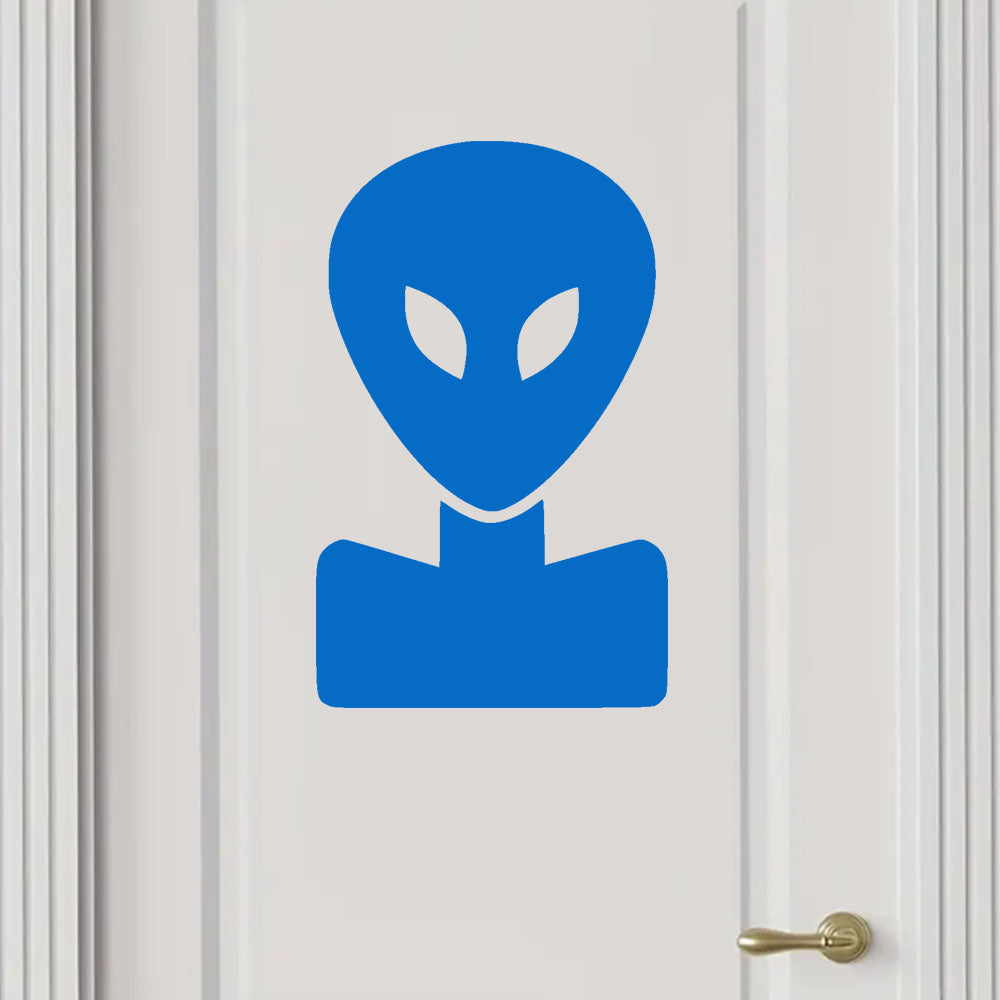 Alien Space Sticker Car Decal Window Laptop Kids room Waterproof UK
