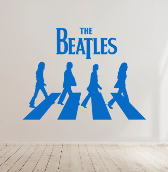 The Beatles Zebra Crossing Vinyl Decal Sticker for Home, wall, décor, bar, laptop