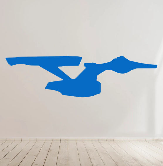 Enterprise Star Trek 1979 - Vinyl Decal Sticker for Home, wall, décor, bar, room