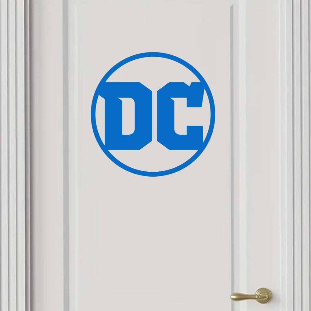 DC Comic Superhero Logo Vinyl Decal Sticker for Home, wall, décor, bar