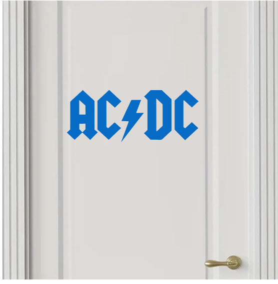 AC DC Band Logo Vinyl Decals