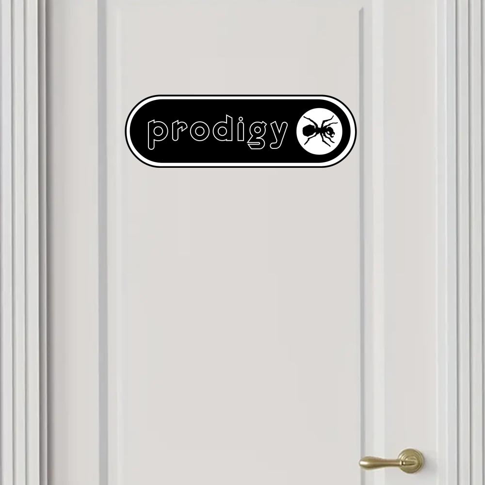 Prodigy Logo Band Sticker Vinyl Car Decals Window Bumper Waterproof Stickers