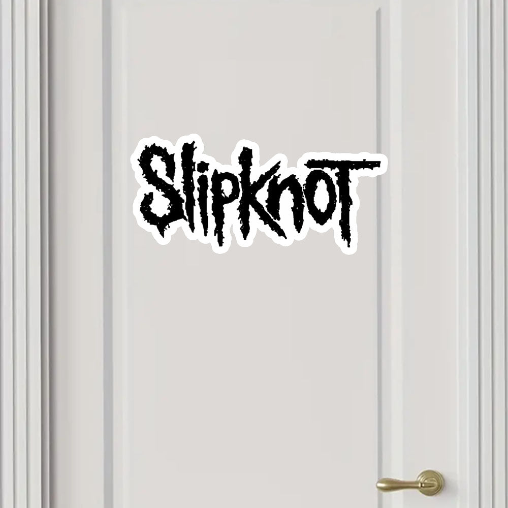 Slipknot Logo Band Sticker Vinyl Car Decals Window Bumper Waterproof Stickers