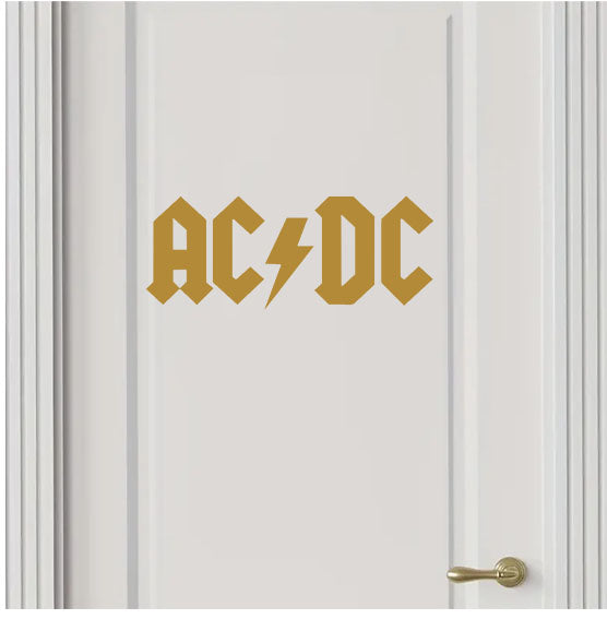 AC DC Band Logo Vinyl Decals