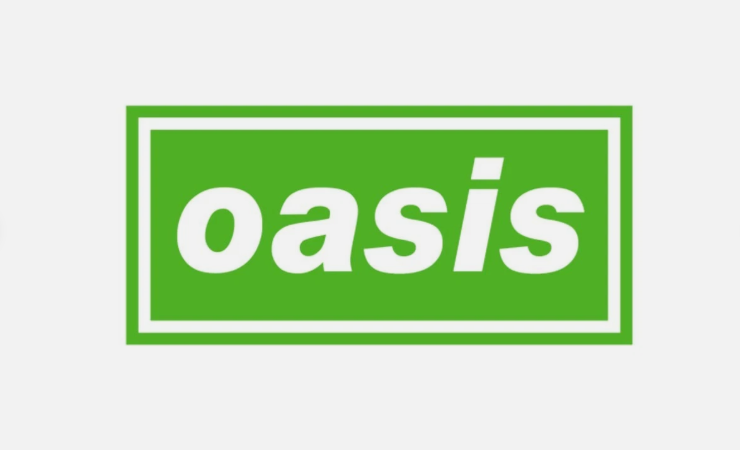 Oasis Logo Band Vinyl Sticker Decal for Car Window Bumper Waterproof Stickers
