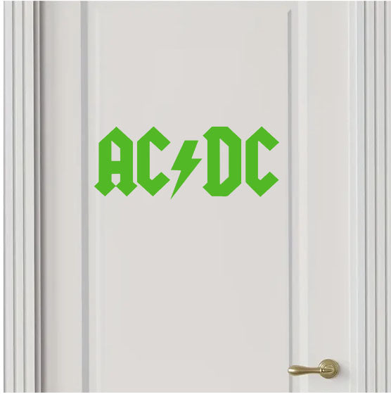 AC DC Band Logo Vinyl Decals