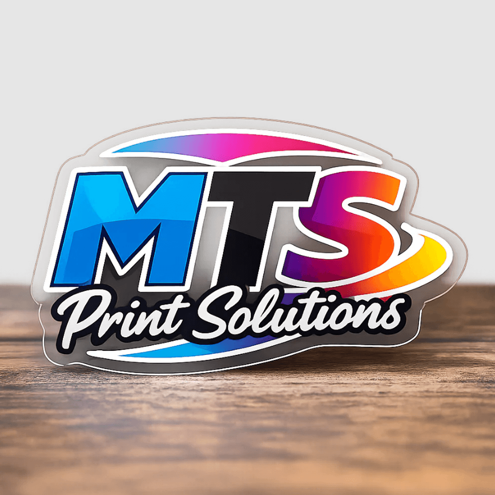 CLEAR - PERSONALISED STICKERS CUSTOM