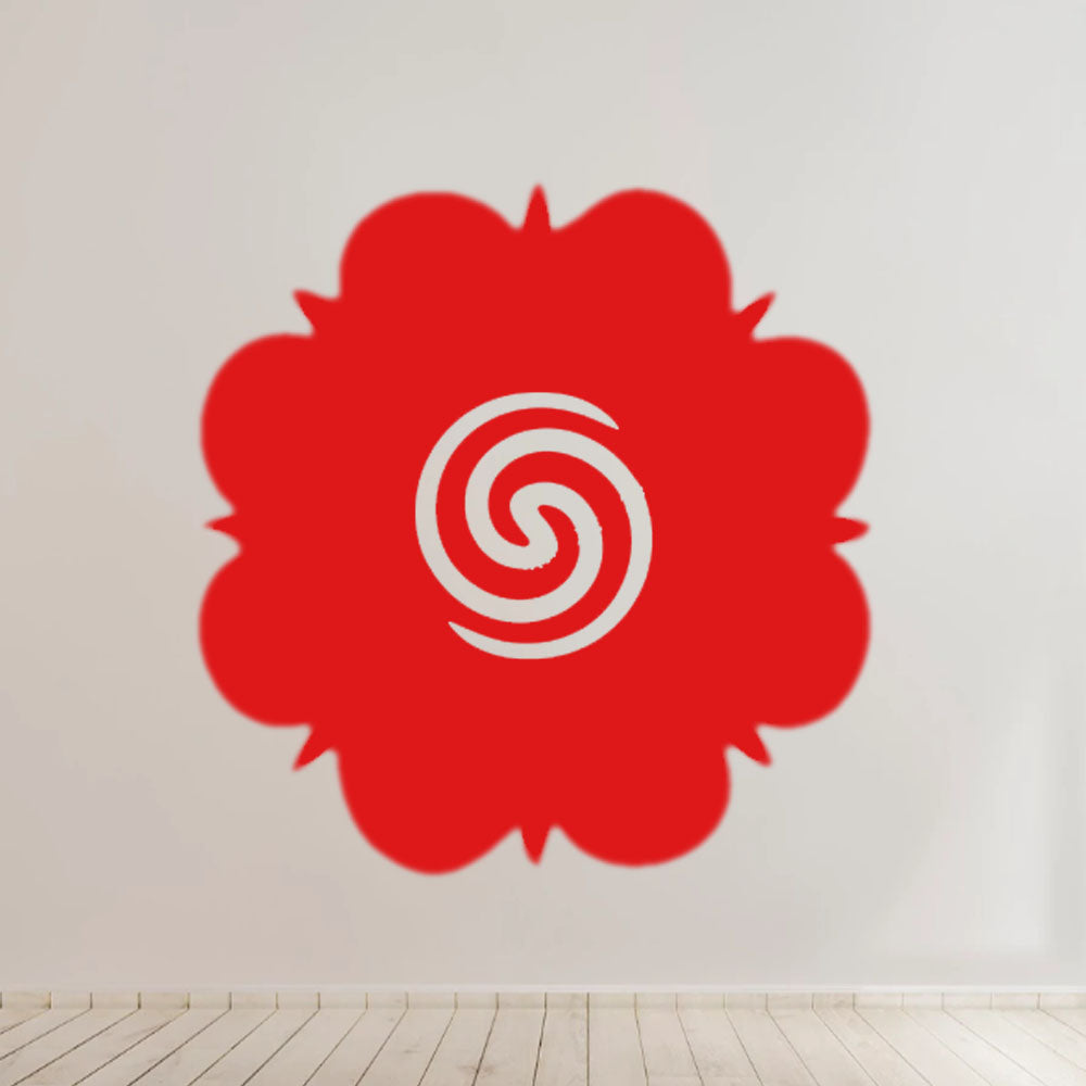 Borneo Rose Flower Tribal Vinyl Decal for Car laptop Window Bumper Wall Truck