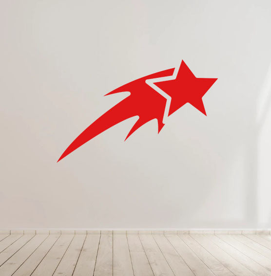 Shooting Star Vinyl Decal for Car laptop Window Bumper Wall Truck