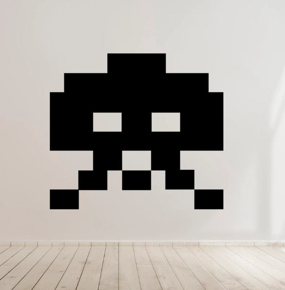 Space invaders Vinyl Decal for Car laptop Window Bumper Wall Truck Kids room