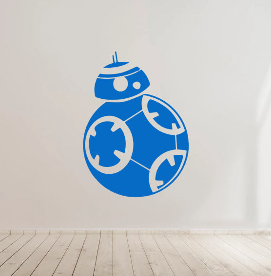 BB8 star wars Stickers Deca Robot Window Car Room Kids Waterproof UK