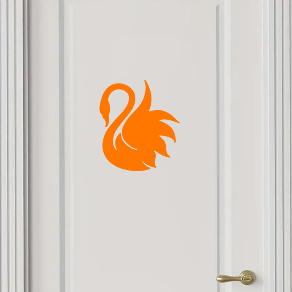 Swan Bird Decal Sticker Home bathroom Wall Bath Room Waterproof UK