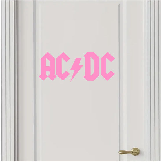 AC DC Band Logo Vinyl Decals