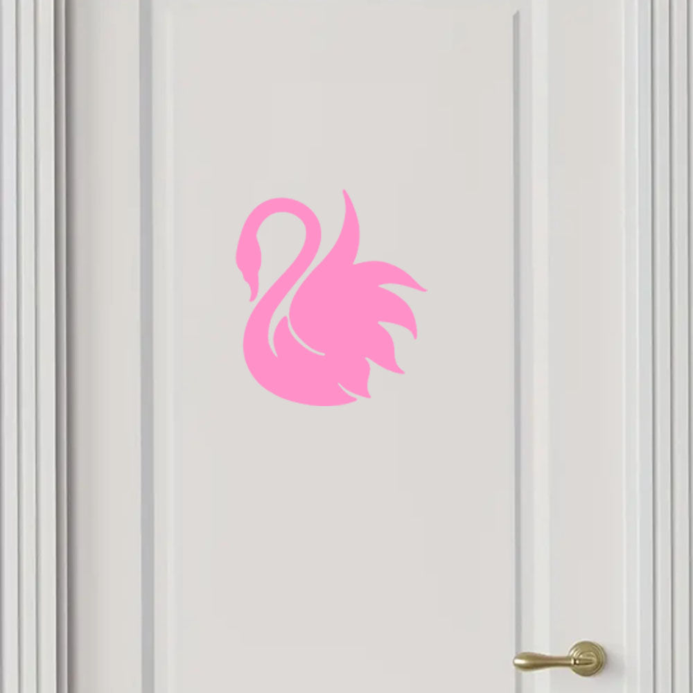 Swan Bird Decal Sticker Home bathroom Wall Bath Room Waterproof UK