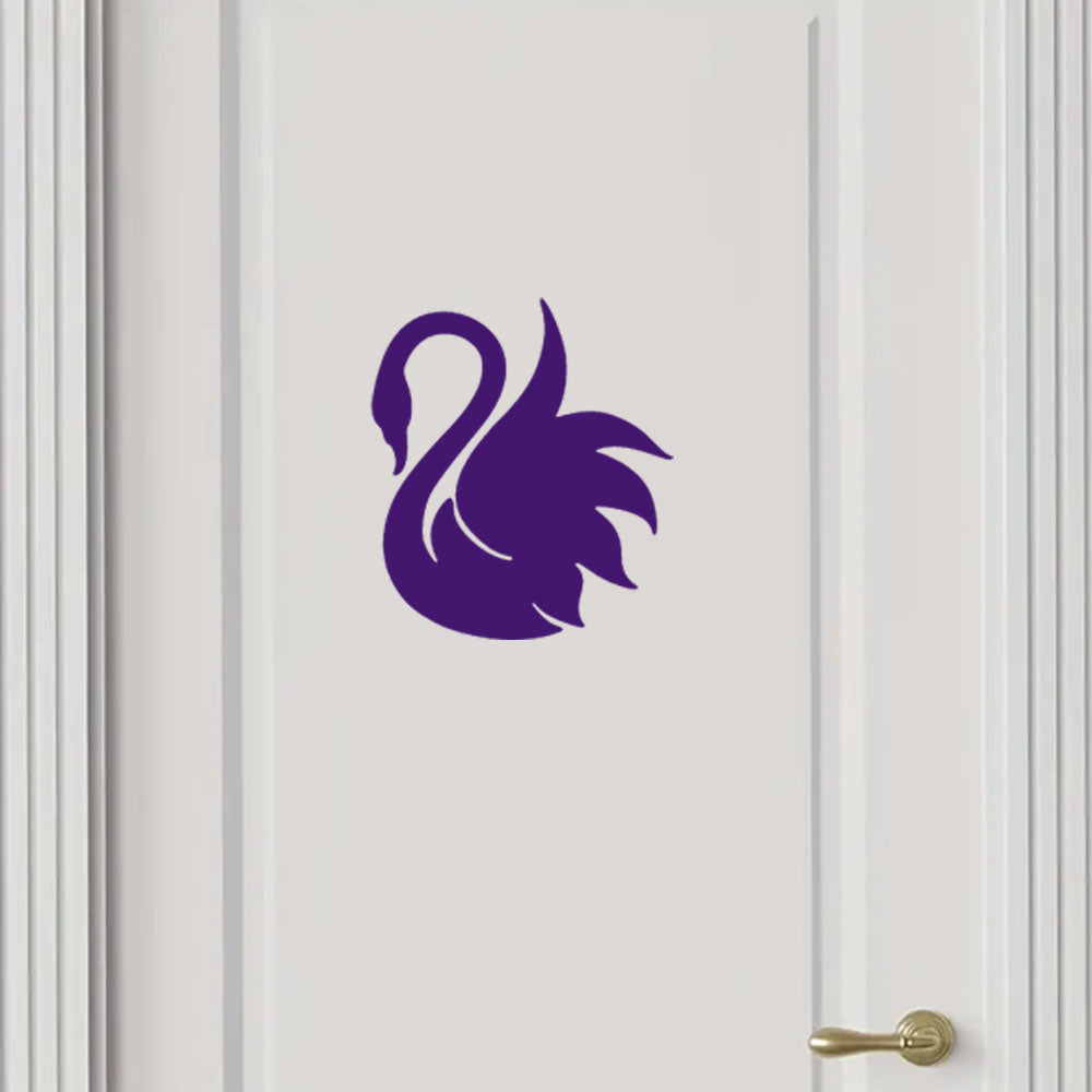Swan Bird Decal Sticker Home bathroom Wall Bath Room Waterproof UK