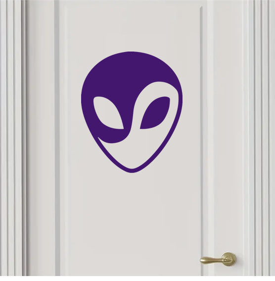 Alien Space Sticker Decal - Car Body Window Bumper Vinyl