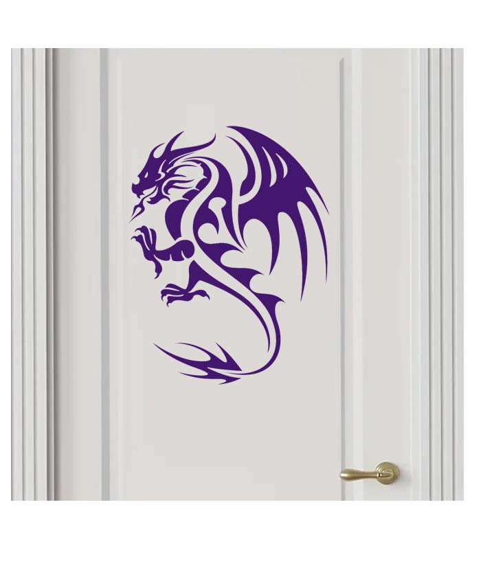 Welsh Dragon Wales Cymru Sticker Decal for Home, wall, décor, bar, café