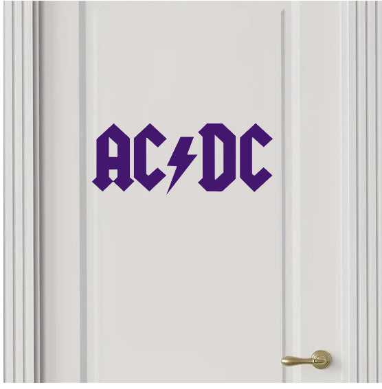 AC DC Band Logo Vinyl Decals
