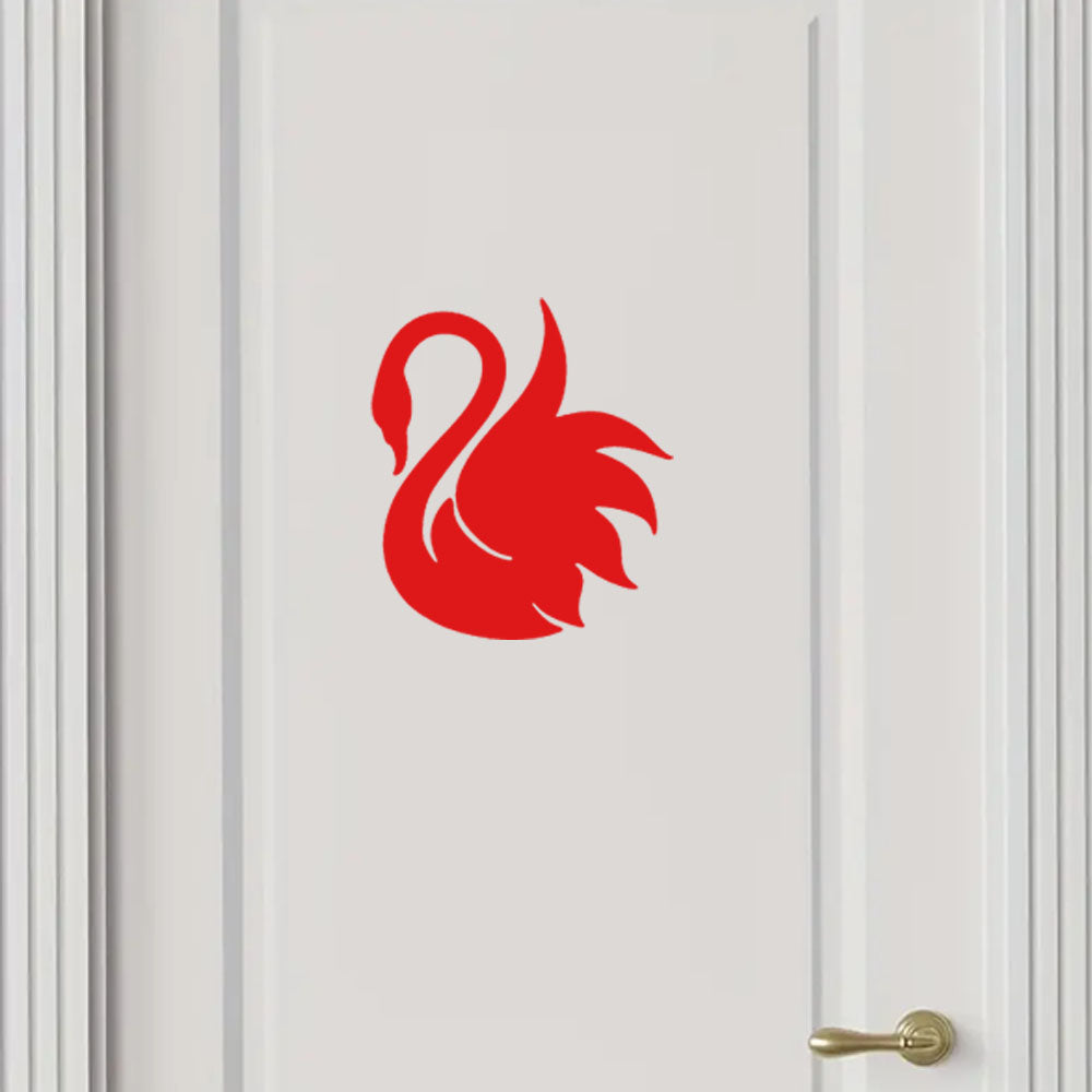 Swan Bird Decal Sticker Home bathroom Wall Bath Room Waterproof UK